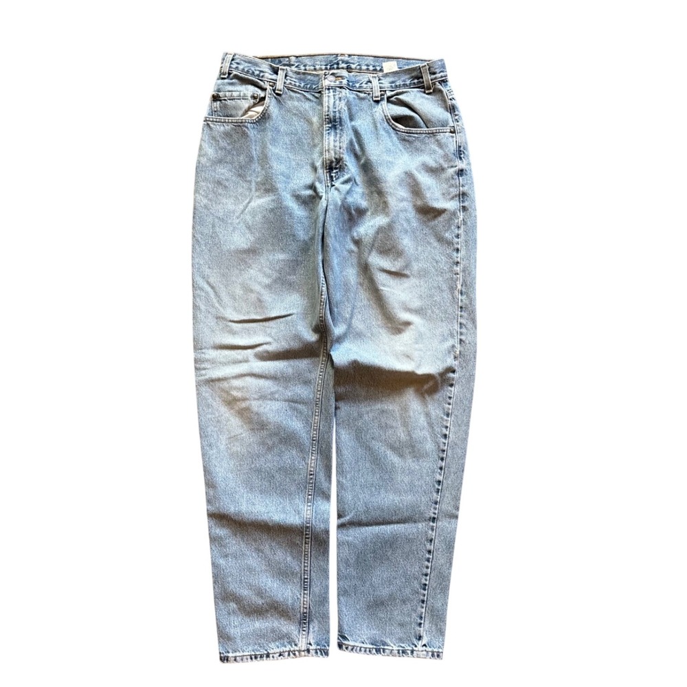 Vintage Made In Mexico Levi Loose Fit 545 Brown Tab